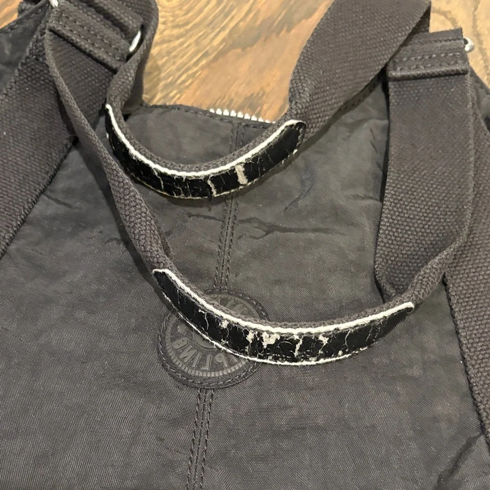 Kipling Black Nylon Heritage New Cicely Tote Bag